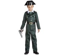 Kimokawaii Costume da guardia civile per bambini (10-12 anni)