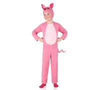 kimokawaii Costume da maialino per bambini (7-9 anni)