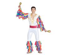 Kimokawaii Costume da Rumbero Bianco T-XXXL