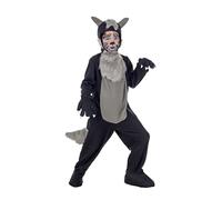 Kimokawaii Costume Lupo 7-9 anni