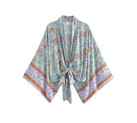 Kimono da donna copricostume da bagno leggero bohémien kimono cardigan, EN8, XL