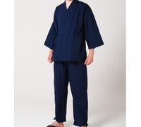 Kimono da lavoro tradizionale giapponese SAMUE da uomo Topps Pants Navy dal G...