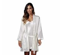 Kimono donna Andra Lingerie corto in raso setificato art 862