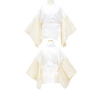 Kimono donna giapponese interno sotto indossato Han Juban Uso-tsuki Yuzen Bia...