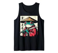 Kimono Giapponese a Forma di Rana Samurai Ukiyo-e Art Uomini Donne Bambini Canotta