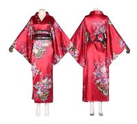Kimono giapponese da donna, costume tradizionale per Halloween, cosplay, geisha yukata