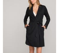 Kimono in maglia, dettagli pizzo Nero 42/44 (IT) - 38/40 (FR)