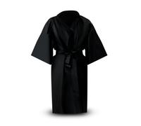 Kimono Monouso in TNT Colore Nero | Camice Monouso per Trattamenti 65 cm Larghezza x 95 cm Altezza (10)