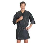 Kimono Nero Monouso TNT 10 Pezzi