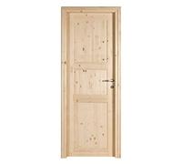 Kimono Porte - Porta in Abete Grezzo Reversibile - 210 x 80