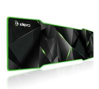 Kimpad Special Geometry Series - Tappetino Gaming XXL Performance e Stile - Mousepad 900 x 300 x 4 mm - Design Innovativo per Precisione Estrema - Bordi Verde Resistente - Impermeabilità Garantita