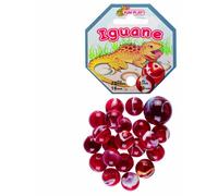 KimPlay 500824, Confezione da 21 biglie (1 Grande) Fantasia Iguana