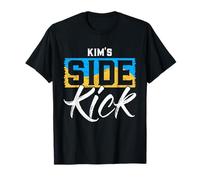 KIM'S Side Kick T-Shirt Nome Kim Maglietta
