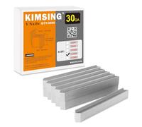 KIMSING Chiodi a V lunghezza gamba 12 mm, 4000 pezzi/scatola, chiodi di giunzione in legno duro, per V1015 pistola per chiodatrice per cornici, falegname, V-Nailer