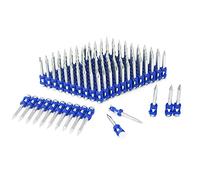 KIMSING MTSD-32 calibro 12 1 1/4 di pollice X .109 pollici gambo liscio in plastica legato al cemento e acciaio meccanico zincato per chiodatrice a gas 1000 pz/scatola (1 scatola)