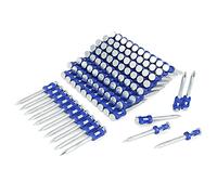 KIMSING MTSD-38 calibro 12 1 1/2 pollici X .109 pollici gambo liscio in plastica legato al cemento e acciaio meccanico zincato per chiodatrice a gas 800 PCS/Box (1 scatola)