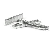 KIMSING ST18 Chiodi per calcestruzzo, calibro 14, 18 mm, zincati, 800 pezzi/scatola, chiodi a T per calcestruzzo pneumatico ad aria resistente, pistola per chiodi a T per calcestruzzo