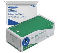 Kimtech PANNI PER LA PULIZIA DI PRECISIONE SCIENCE 15 cartons x 200 white 2 ply sheets = 3000 sheets
