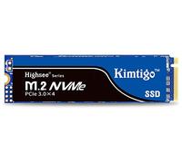 kimtigo Unità SSD M.2 2280 NVMe da 256GB PCIe Gen 3x4 interna a stato solido (velocità di lettura/scrittura fino a 2500/1100 MB/s) 3D NAND KTP-660 (256G, Blue)