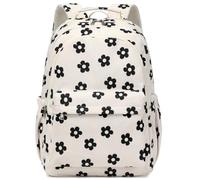 Kimwadalh Zaino Ragazze Bambina Elementari Borsa Scuole Elementare Ragazza Zaini College Donne Moda Rucksack Borse da Viaggio, Velluto a Coste Fiore