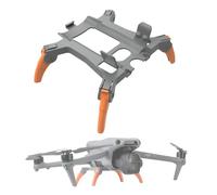 Kimyoaee Gamba del carrello di atterraggio per DJI Air 3S RC Camera Drone Accessori Pieghevole Estensione Estensioni Supporto Staffa Gimbal (Arancione)