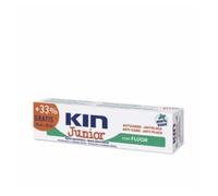 Kin Junior Pasta Dentífrica Anticaries Menta Suave 75 + 25ml