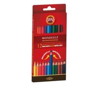 KIN Mondeluz Pastelli Acquerellabili in 12 Conf. da 12 pz. Mina da 3.8mm