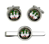 Kincaid Clan Scozzese Gemelli E Fermacravatta Set