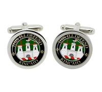 Kincaid Clan Scozzese Gemelli IN Cromo Scatola