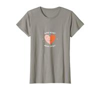Kind Heart Brave Spirit Lion Inspirational, Scuola Materna Maglietta, Donna, Ardesia, S