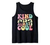 Kind is Always Cool Groovy Daisy Insegnante Gentilezza Canotta