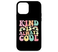 Kind is Always Cool Groovy Daisy Insegnante Gentilezza Custodia per iPhone 12 mini