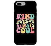 Kind is Always Cool Groovy Daisy Insegnante Gentilezza Custodia per iPhone 7 Plus/8 Plus