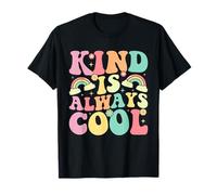 Kind is Always Cool Groovy Daisy Insegnante Gentilezza Maglietta