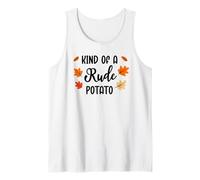 Kind of Rude Potato Sweet Potato Funny Thanksgiving Couples Canotta