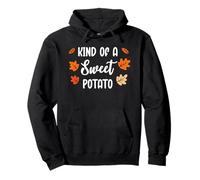Kind of Sweet Potato Rude Potato Couples Funny Thanksgiving Felpa con Cappuccio