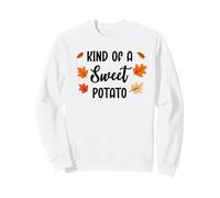 Kind of Sweet Potato Rude Potato Funny Thanksgiving Couples Felpa