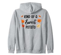 Kind of Sweet Potato Rude Potato Funny Thanksgiving Couples Felpa con Cappuccio