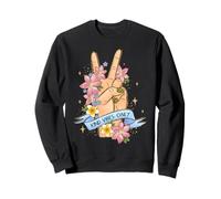 Kind Vibes Only Cute Positive Vibes novità Boho Grafica Tee Felpa