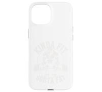 Kinda Fit Sorta Fat Gorilla divertente allenamento palestra sollevamento pesi Custodia per iPhone 15