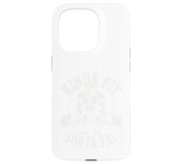 Kinda Fit Sorta Fat Gorilla divertente allenamento palestra sollevamento pesi Custodia per iPhone 15 Pro