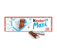 Kinder Barrette 1 kg XXL Pack - Cioccolato al latte, delicato e cremoso, ideale come regalo per uomini e donne, tutti gli amanti del cioccolato, per cesti regalo o compleanni - 48 x 21 g