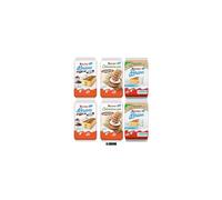 Kinder Brioss e Colazione Più, Confezione Mista di Merendine, Brioss al Latte e Integrale al Cacao, 6 confezioni,280gr, + key smarter italy shop service