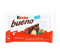 Kinder Bueno Latte E Nocciola Multipack, 4 X 43g