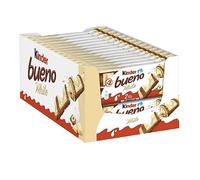 KINDER BUENO WHITE CIOCCOALTO BIANCO EXPO 30 PEZZI DA 40g CIOCCOLATA SNACK