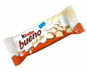KINDER BUENO WHITE Snack Merenda 10 pezzi - FERRERO- CIOCCOLATO