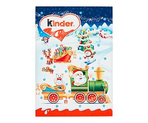 Kinder, Calendario dell'avvento mini con Babbo Natale, 135 g (confezione da 2)
