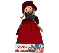 Kinder Calza della Befana - 5 Snack Dolci al Cioccolato Assortiti, Sacco Speciale a Forma di Befana, Idea Regalo Epifania, Confezione da 165 gr