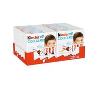 KINDER BARRETTE Snack Merenda 20 confezioni da 4 pezzi - FERRERO- CIOCCOLATO