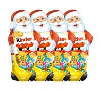 Kinder Cioccolato Babbo Natale In Cioccolato 160G Confezione Da 4